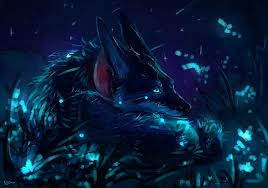 Wolf holding sword anime wallpaper, berserk, black swordsman. Fantasy Animals Wolf Animal Night Hd Wallpaper Wallpaperbetter