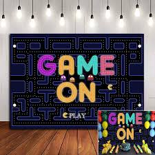 It is similar to the mario party series and monopoly games for the wii. Cute Pac Man Game On Play Photography Backdrop Vinyl 7x5ft Children Kids Birthday Party Supplies Classic Games Photo Background Baby Shower Photo Booth Studio Props Banner Decorations Buy Online In Belize At Belize Desertcart Com