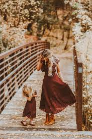 Autumn Wonderland Dresses By Ivycityco Com Mommy Daughter Pictures Family Photo Colors Mommy And Me Photo Shoot
