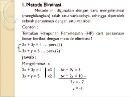 Contoh soal cerita spldv metode campuran. Spldv Dari Anung