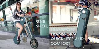 One Shot Concept Bicycle Folds Into Rolling Case When Not In Use Folding Bike Bike Commuter Bike