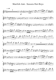 Omg its been so long like wth ive. Sharifah Aini Suasana Hari Raya Violin Sheet Music For Oboe Solo Musescore Com