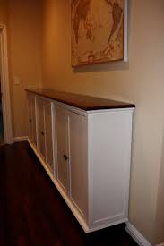Hemnes Add On Unit Transformed Into Console Ikea Hackers Home Diy Ikea Hemnes Console Storage