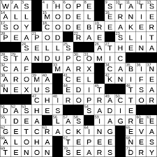 You have to unlock every single clue to be able to complete the whole crossword grid. 1026 20 Ny Times Crossword 26 Oct 20 Monday Nyxcrossword Com
