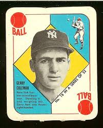 1951 Topps #18 Gerry Coleman Red Back High Grade