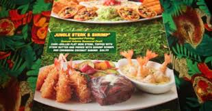 Rainforest Cafe Jungle Steak And Shrimp Steak And Shrimp Food Disney Food