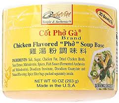 It was a two day affair, one day dedicated to purchasing groceries and another to preparing the soup. Amazon Com Quoc Viet Foods Chicken Flavored Pho Soup Base Cot Pho Ga 2 Pack 10 Oz Each Grocery Gourmet Food