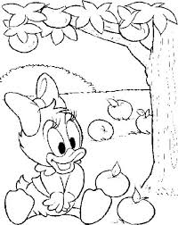 Kleurplaat nederlandse vereniging van orthoptisten. Cute Baby Daisy Duck Coloring Pages Novocom Top