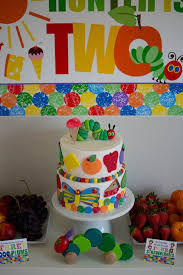 This one is as simple as going to your local hardware and appliance store and a 2nd birthday is a perfect time when kids are just allowed to try milk (whether it be cow's, almond, coconut, or hemp) and start having sugary treats. Kara S Party Ideas Very Hungry Caterpillar 2nd Birthday Party