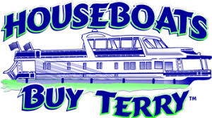 This houseboat also has 2 bathrooms with showers, a full kitchen, television with dvd, a flybridge with canopy, central air condtioning, a full size refrigerator, a large deck cooler. Houseboats Buy Terry Boats Cruisers Pontoons Runabouts Rv S