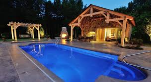 Pool And Outdoor Kitchen Designs