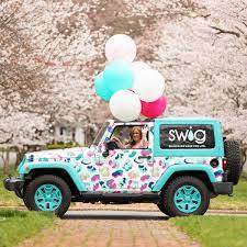 Leopard Print Jeep - Swig Life Mascot Swiggy Insulated Mugs Insulated Tumblers Animal Party