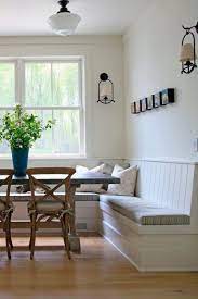 A kitchen table with a bench and chairs is a practical option that can still add flair. 35 Cozy Diy Corner Bench With Built In Table Decor Bench Seating Kitchen Dining Room Bench Kitchen Table Bench