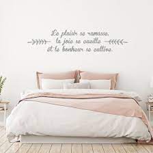 epingle sur stickers tete de lit