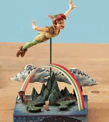 Peter Pan Neverland Figurine Want It Disney Traditions Disney Statues Peter Pan Disney