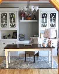 Fill in with inspirational accents to get your creative juices flowing, as the couple behind the blog. My Dining Room Turned Home Office Dining Room Office Home Office Furniture Dining Room Combo