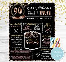 Pimvimcim happy 60th birthday banner decorations, rose gold large 60 birthday party sign supplies, 60 years old birthday photo booth backdrop decor for women(9.8x1.6ft) 1 count (pack of 1) 4.6 out of 5 stars 186 90th Birthday Poster 90th Birthday Decorations 30s Grandma Gift Born In 1931 Personalized Gift Paper Party Supplies Party Decor Delage Com Br