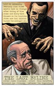 I just got this amazing blurb from Christopher Golden for the Kolchak: The  Night Stalker reprint. (Link in w)🦇