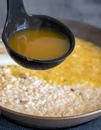 Add the risotto rice to the pan and stir well. Creamy Parmesan Risotto With Saffron Healthy World Cuisine