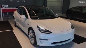 Black tesla model 3 w/ 20 inch performance wheels, performance brakes & suspension, and white interior upgrade. Tesla Model 3 Interior Details Features Emerge From Pair Of Videos