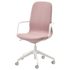 langfjall office chair with armrests gunnared light brown pink width 26 3 4 get it here ikea in 2021 oversized chair and ottoman best office chair cheap dining room chairs