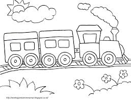 Gambar Mewarnai Kereta Api Untuk Anak Paud Dan Tk Aneka Gambar Mewarnai Buku Mewarnai Gambar Sketsa