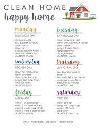 Let's start with the hardest method: Pin On Clean House Schedule