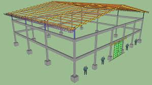 Check spelling or type a new query. Bangunan Gudang Rangka Baja 10 000 Kg 10 Ton 3d Warehouse