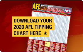 2020 Afl Tipping Chart Download Free Pdf Aussie Rules
