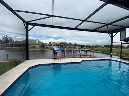 Describe your gutter installation project & receive multiple bids fast. Replacing An Old Pool Cage In Cape Coral Gulf Coast Aluminum