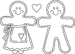 Gingerbread Man And Woman Coloring Page Gingerbread Man Coloring Page Christmas Coloring Pages Christmas Coloring Sheets