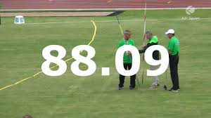 Imponujący rekord polski w rzucie oszczepem kobiet wynikiem 71.40 m ustanowiła maria andrejczyk. Marcin Krukowski Rzut Oszczepem Rekord Polski 88 09 Bialystok 21 07 2017 Youtube