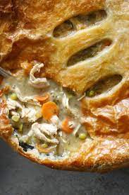 Skillet Chicken Potpie Recipe Recipe Recipes Chicken Pot Pie Recipes Poultry Recipes