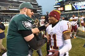 Eagles News Carson Wentz Excels When Throwing To The Routes That Desean Jackson Runs Best Bleeding Green Nation