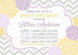 This Item Is Unavailable Etsy Yellow Baby Shower Invitations Baby Shower Yellow Baby Girl Shower Invitations Purple