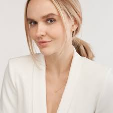 Four Leaf Clover Necklace Real 14K Yellow Solid Gold Dainty Good Luck Charm  Lucky Necklace for Women, Adjustable Rope Chain, Gift for Her