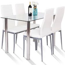 5 piece dining set table and 4 chairs