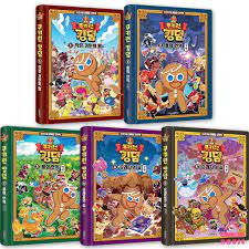 Cookie Run Kingdom ORIGINAL LEVEL UP Comic Book 1~5 Set Korean Ver | eBay