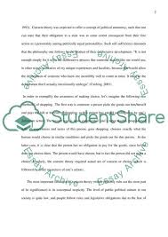 How does negative obligation work? Consent Theory Essay Example Topics And Well Written Essays 1000 Words