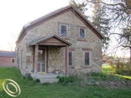 1844 Cobblestone House In Dexter Michigan Original Owner Spent Two Years Collecting The Stones For The House And Built Stone Houses Stone Cottages Cob House