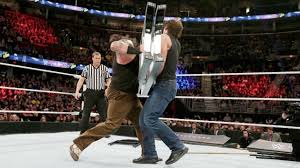 Dean Ambrose Vs Bray Wyatt Tables Ladders Chairs Match Photos Ladder Chair Bray Wyatt Dean Ambrose