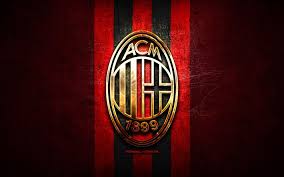 This hd wallpaper is about 1899 acm logo, milan, ac milan, rossoneri, flag, symbol, sign, original wallpaper dimensions is 1940x1200px, file size is 444.58kb. Download Wallpapers Ac Milan Golden Logo Serie A Red Metal Background Football Milan Fc Italian Football Club Ac Milan Logo Soccer Italy For Desktop Free Pictures For Desktop Free