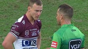 Sea eagles players look dejected during the round seven nrl match between the manly sea eagles and the south sydney rabbitohs at brookvale oval on april 26, 2013 in sydney, australia. Sko2nx9gw29b9m