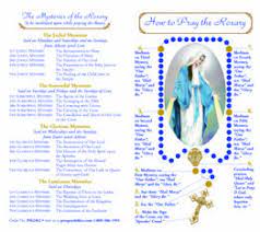 As we pray the rosary we meditate on the events of our lord's life and passion, which are called mysteries. How To Pray The Rosary Pamphlet Printable Rosary Prayers Catholic Saying The Rosary Praying The Rosary Catholic