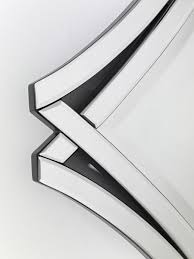 This is a diamond shaped wall decor that is simple and inexpensive to make. Twice Frameless Diamond Shaped Curved Bevelled Wall Mirror By Deknudt Mirrors 375 00 Mirror Shop Uk