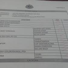Borang medical check up psv. Photos At Metro Driving Academy Lot 3509 Seksyen U6