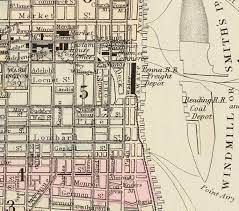 Old Maps Of Philadelphia Old Map Of Philadelphia 1880 - Vintage Maps And Prints