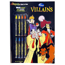 You can print or color them online at. 9781403764256 Disney Villains Bright Idea Book To Color With 8 Crayons Abebooks Dalmatian Press 1403764255