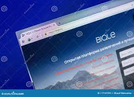 Ryazan, Russia - May 20, 2018: Homepage of Biqle Website on the Display of  PC, Url - Biqle.ru. Editorial Photo - Image of editorial, homepage:  117147291