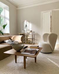 Norr11 On Instagram Neutral And Calm Palette With The Little Big Chair And Oku Coffe Table At The Beautiful Decor Home Living Room Interior Home Living Room